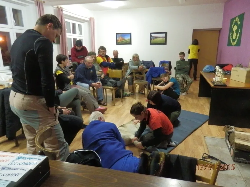 Přednáška pro mushery v Janovičkách